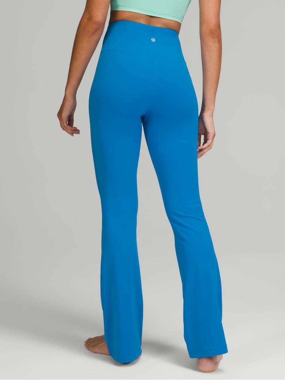 Lululemon Groove Super-High-Rise Flared Pant in Poolside - Picture 2 of 7